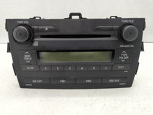 2009 Toyota Corolla Radio AM FM Cd Player Receiver Replacement P/N:86120-02750 Fits OEM Used Auto Parts