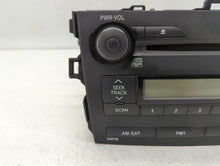 2009 Toyota Corolla Radio AM FM Cd Player Receiver Replacement P/N:86120-02750 Fits OEM Used Auto Parts