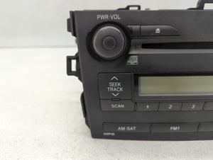 2009 Toyota Corolla Radio AM FM Cd Player Receiver Replacement P/N:86120-02750 Fits OEM Used Auto Parts