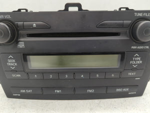 2009 Toyota Corolla Radio AM FM Cd Player Receiver Replacement P/N:86120-02750 Fits OEM Used Auto Parts