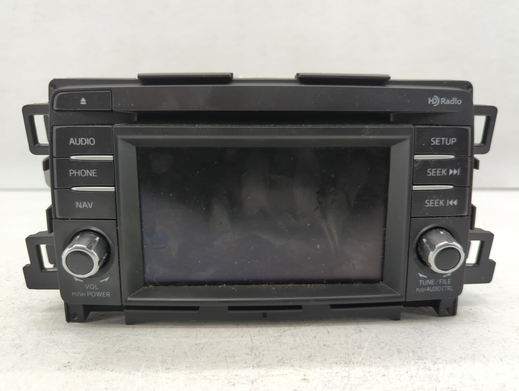 2014-2015 Mazda 6 Radio AM FM Cd Player Receiver Replacement P/N:GJS2 66 DV0B Fits 2013 2014 2015 2016 OEM Used Auto Parts