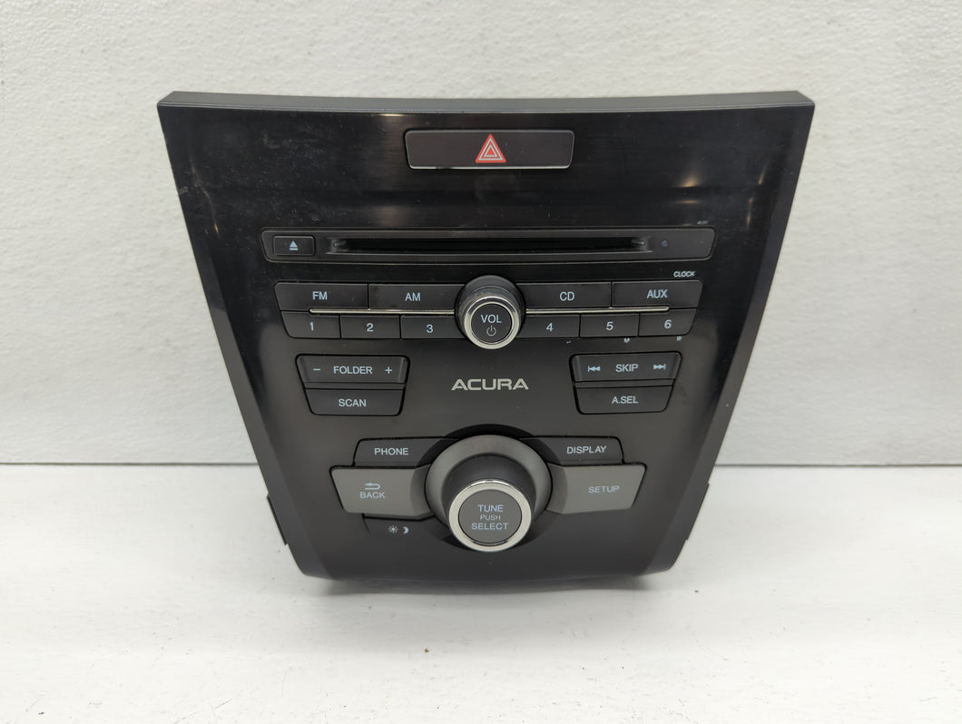 2016-2017 Acura Ilx Radio AM FM Cd Player Receiver Replacement P/N:39100-TX6-A31 Fits 2016 2017 OEM Used Auto Parts