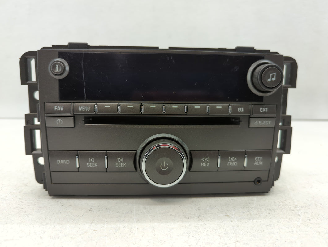 2007 Buick Lucerne Radio AM FM Cd Player Receiver Replacement P/N:25776333 Fits OEM Used Auto Parts