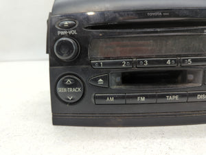 2004-2005 Toyota Sienna Radio AM FM Cd Player Receiver Replacement P/N:86120-AE011 Fits 2004 2005 OEM Used Auto Parts