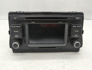 2017-2018 Kia Optima Radio AM FM Cd Player Receiver Replacement P/N:96180-A8150WK Fits 2017 2018 OEM Used Auto Parts