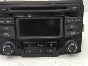 2014 Hyundai Sonata Radio AM FM Cd Player Receiver Replacement P/N:96170-3Q0004X Fits OEM Used Auto Parts