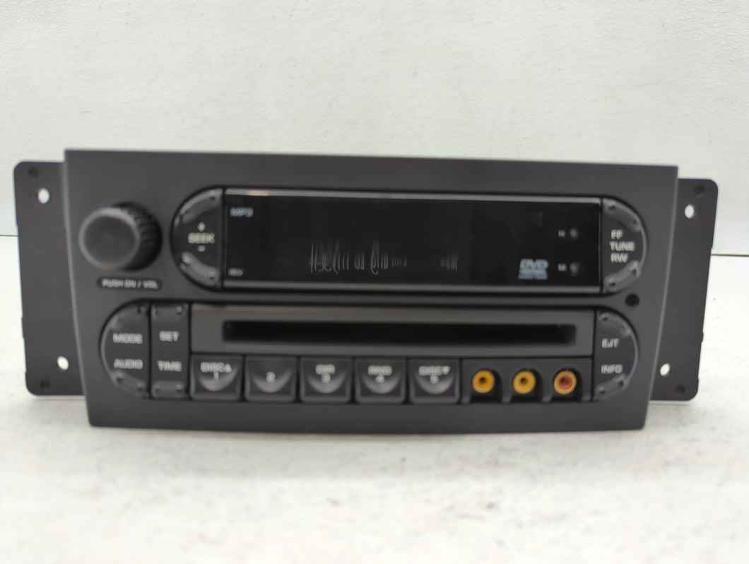 2007-2008 Chrysler Pacifica Radio AM FM Cd Player Receiver Replacement P/N:P05064084AD Fits 2007 2008 OEM Used Auto Parts