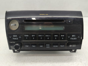 2007-2013 Toyota Tundra Radio AM FM Cd Player Receiver Replacement P/N:86120-0C211 Fits 2007 2008 2009 2010 2011 2012 2013 OEM Used Auto Parts