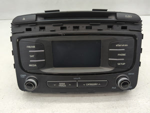 2016-2018 Kia Sorento Radio AM FM Cd Player Receiver Replacement P/N:96160-C6000WK Fits 2016 2017 2018 OEM Used Auto Parts