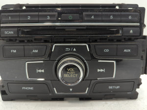 2013-2015 Honda Civic Radio AM FM Cd Player Receiver Replacement P/N:39100-TR3-A314-M1 Fits 2013 2014 2015 OEM Used Auto Parts