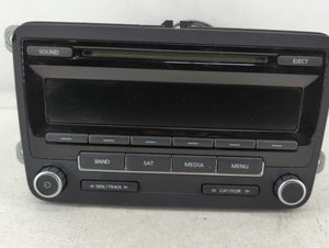 2011-2014 Volkswagen Jetta Radio AM FM Cd Player Receiver Replacement P/N:1K0 035 164 C Fits 2011 2012 2013 2014 2015 2016 OEM Used Auto Parts