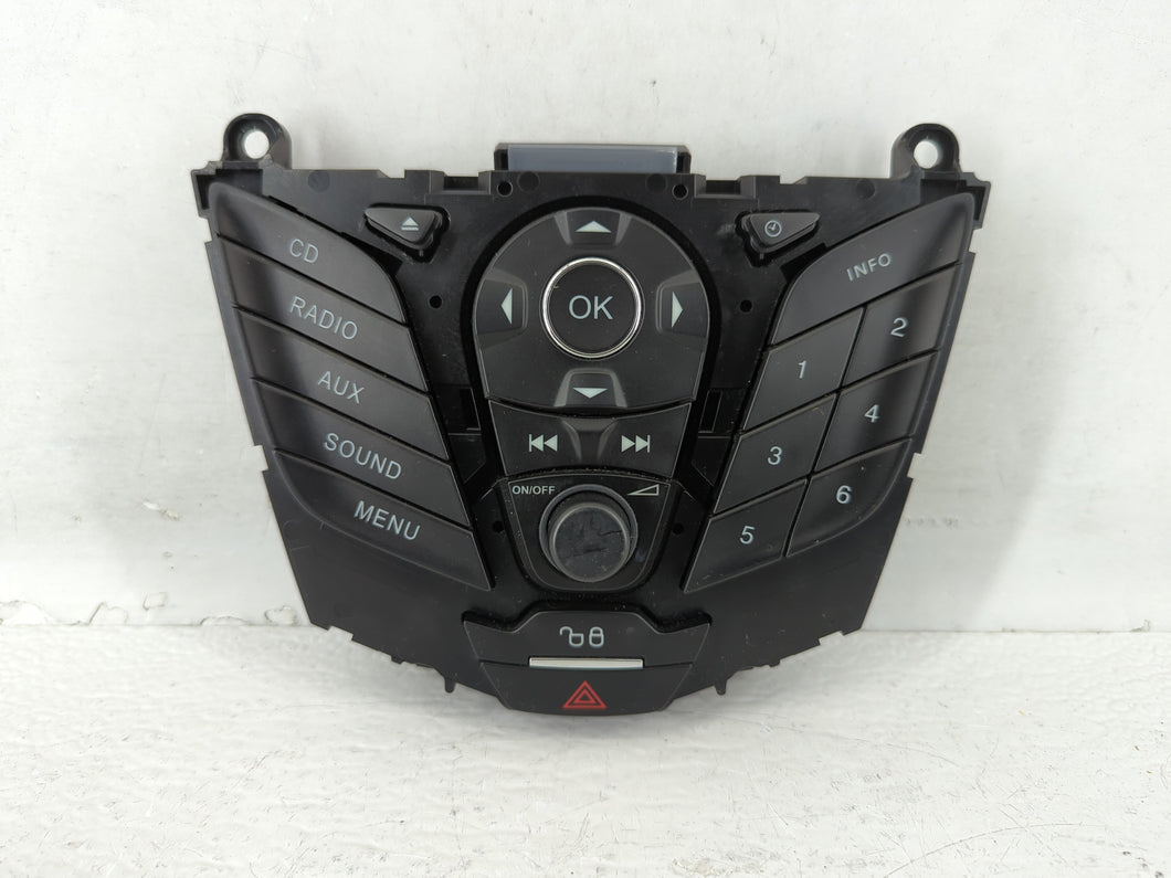 2012-2013 Ford Focus Radio AM FM Cd Player Receiver Replacement P/N:CM5T18K811AC CM5T18K811AD Fits 2012 2013 OEM Used Auto Parts