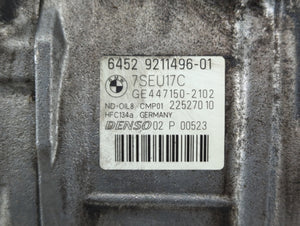 2011-2012 Bmw X3 Air Conditioning A/c Ac Compressor Oem