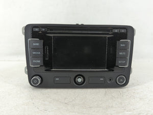 2015-2016 Volkswagen Jetta Radio AM FM Cd Player Receiver Replacement P/N:1Q0 035 274 B Fits 2015 2016 OEM Used Auto Parts