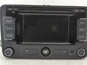 2015-2016 Volkswagen Jetta Radio AM FM Cd Player Receiver Replacement P/N:1Q0 035 274 B Fits 2015 2016 OEM Used Auto Parts