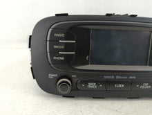 2015-2016 Kia Soul Radio AM FM Cd Player Receiver Replacement P/N:96180-B2200CA Fits 2015 2016 OEM Used Auto Parts