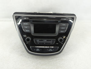 2014-2016 Hyundai Elantra Radio AM FM Cd Player Receiver Replacement P/N:96170-3X156GU Fits 2014 2015 2016 OEM Used Auto Parts