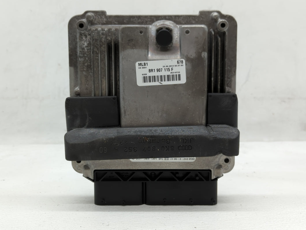 2013-2015 Audi Q5 PCM Engine Control Computer ECU ECM PCU OEM P/N:8R1 907 115 F Fits Fits 2013 2014 2015 OEM Used Auto Parts