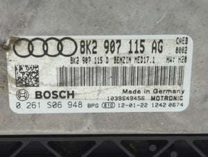 2012 Audi A5 PCM Engine Control Computer ECU ECM PCU OEM P/N:8K2 907 115 AG 8K2907115AG Fits OEM Used Auto Parts