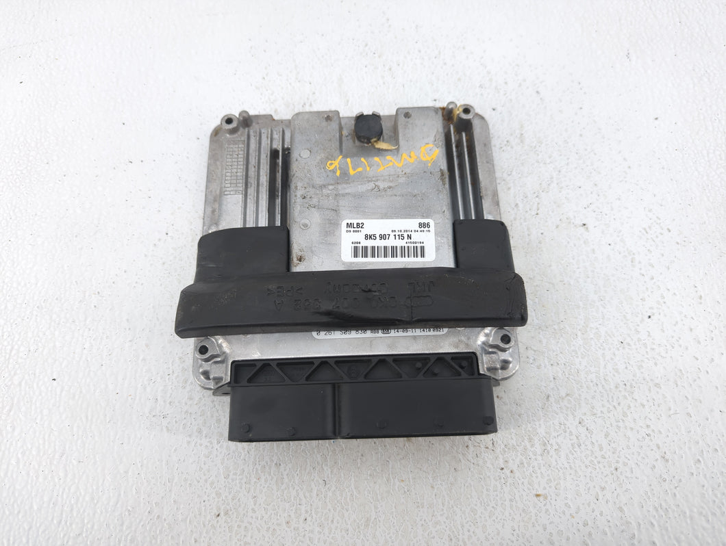 2015 Audi A5 PCM Engine Control Computer ECU ECM PCU OEM P/N:8K5 907 115 N Fits OEM Used Auto Parts