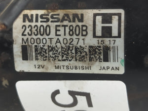 2008-2015 Nissan Rogue Car Starter Motor Solenoid OEM P/N:23300 ET80B Fits 2008 2009 2010 2011 2012 2013 2014 2015 OEM Used Auto Parts