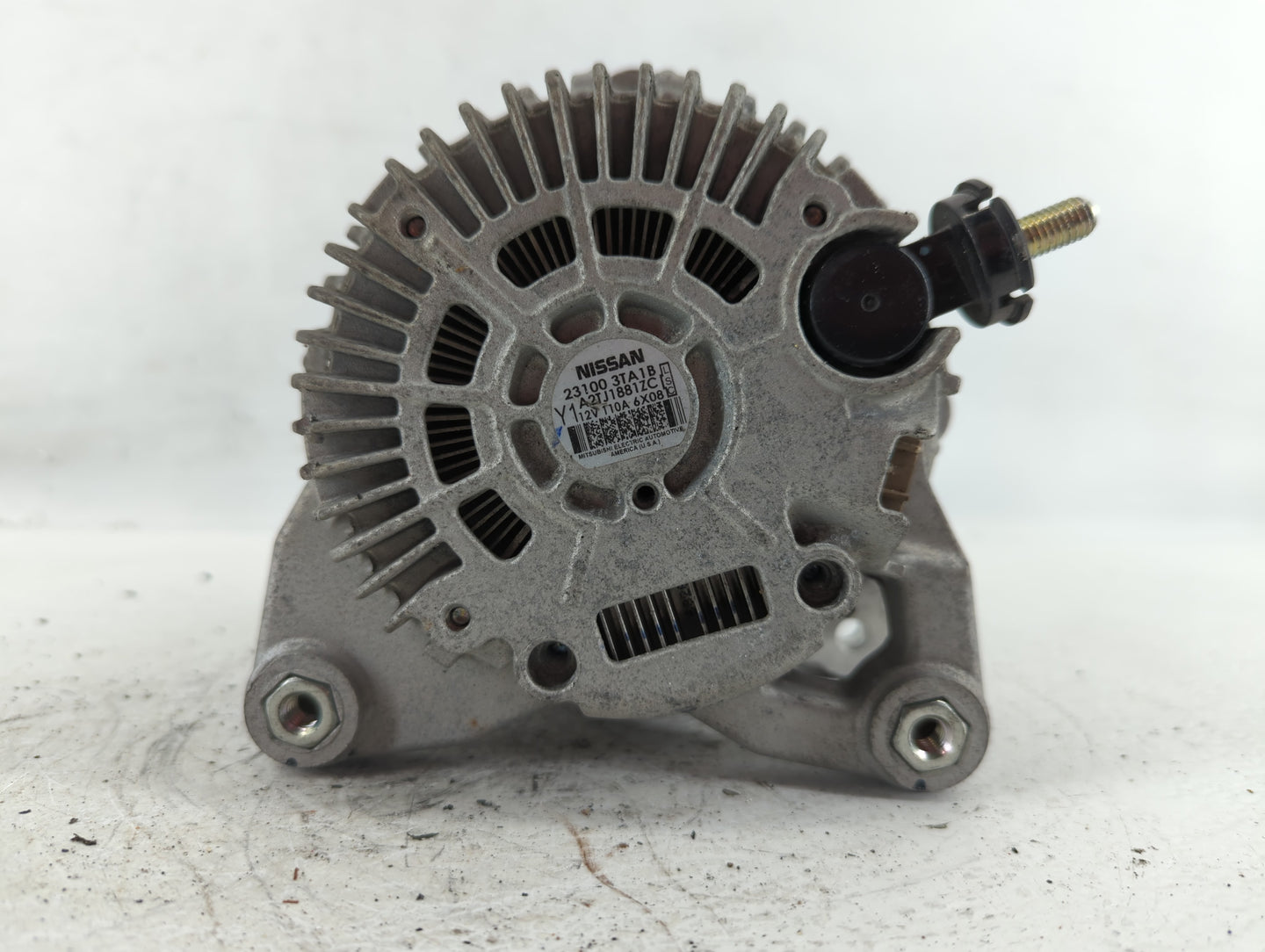 2013-2017 Nissan Altima Alternator Replacement Generator Charging Assembly Engine OEM P/N:A2TJ1881ZC 23100 3TA1B Fits OEM Used Auto Parts - Oemusedautoparts1.com