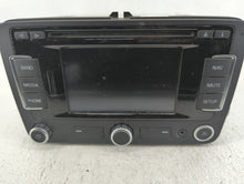 2012-2017 Volkswagen Jetta Radio AM FM Cd Player Receiver Replacement P/N:1K0 035 274 D Fits 2012 2013 2014 2015 2016 2017 OEM Used Auto Parts