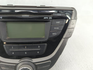 2011-2013 Hyundai Elantra Radio AM FM Cd Player Receiver Replacement P/N:96170-3X150RA5 Fits 2011 2012 2013 OEM Used Auto Parts