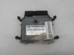 2007 Mercedes-Benz C230 PCM Engine Control Computer ECU ECM PCU OEM P/N:A 272 153 51 91 Fits OEM Used Auto Parts