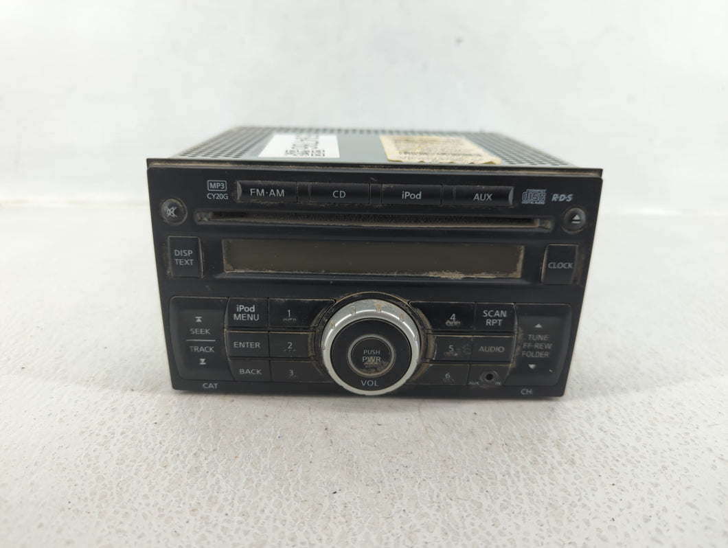 2012-2014 Nissan Versa Radio AM FM Cd Player Receiver Replacement P/N:28185 3AN1A Fits 2012 2013 2014 OEM Used Auto Parts