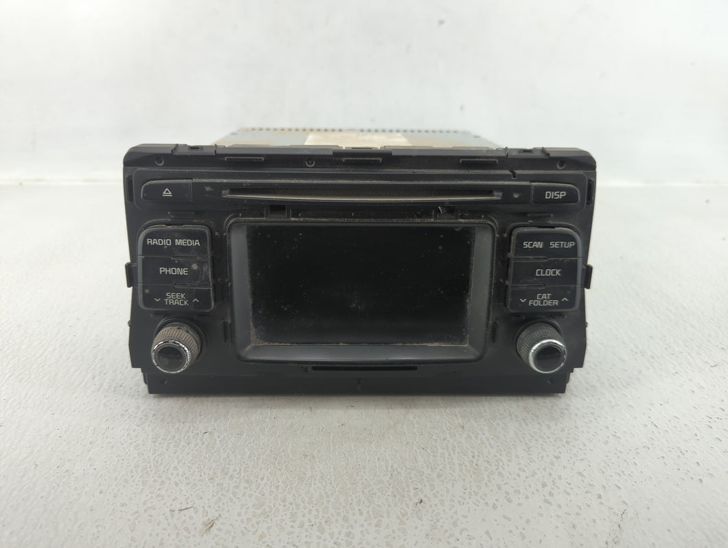 2016-2018 Kia Optima Radio AM FM Cd Player Receiver Replacement P/N:96180-D5100WK Fits 2016 2017 2018 OEM Used Auto Parts