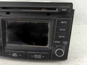 2014-2015 Hyundai Sonata Radio AM FM Cd Player Receiver Replacement P/N:96180-3Q8004X Fits 2014 2015 OEM Used Auto Parts