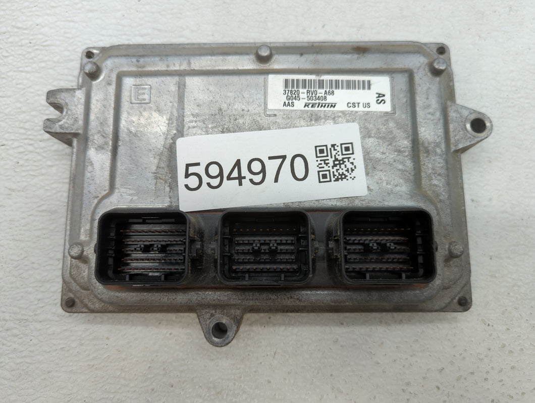 2014-2016 Honda Odyssey PCM Engine Control Computer ECU ECM PCU OEM P/N:37820-RV0-A68 Fits Fits 2014 2015 2016 OEM Used Auto Parts