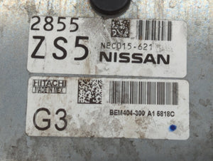 2013-2015 Nissan Sentra PCM Engine Computer ECU ECM PCU OEM P/N:NEC015-621 NEC006-625 Fits 2013 2014 2015 OEM Used Auto Parts