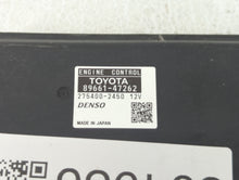 2010 Toyota Prius PCM Engine Control Computer ECU ECM PCU OEM P/N:89661-47262 Fits OEM Used Auto Parts