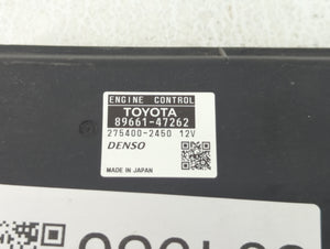 2010 Toyota Prius PCM Engine Control Computer ECU ECM PCU OEM P/N:89661-47262 Fits OEM Used Auto Parts