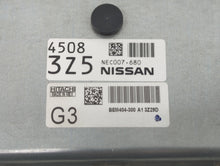 2013-2015 Nissan Sentra PCM Engine Control Computer ECU ECM PCU OEM P/N:NEC007-680 Fits Fits 2013 2014 2015 OEM Used Auto Parts