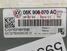 2013-2015 Volkswagen Beetle PCM Engine Control Computer ECU ECM PCU OEM P/N:06K 906 070 AC Fits Fits 2013 2014 2015 OEM Used Auto Parts