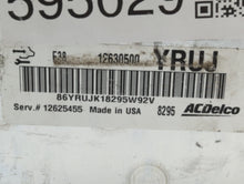 2009 Gmc Yukon Xl 1500 PCM Engine Control Computer ECU ECM PCU OEM P/N:12625455 12630500 Fits Fits 2010 OEM Used Auto Parts