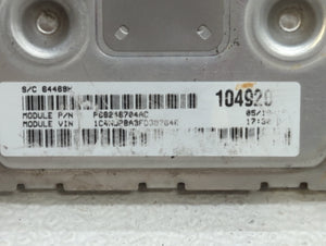 2013-2017 Jeep Patriot PCM Engine Control Computer ECU ECM PCU OEM P/N:P05150941AB Fits Fits 2013 2014 2015 2016 2017 OEM Used Auto Parts