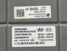 2020-2021 Hyundai Sonata PCM Engine Control Computer ECU ECM PCU OEM P/N:39100-2SDE0 Fits Fits 2020 2021 OEM Used Auto Parts