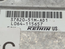 2021-2022 Honda Hr-V PCM Engine Control Computer ECU ECM PCU OEM P/N:37820-51M-AD 1 Fits Fits 2021 2022 OEM Used Auto Parts