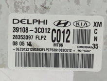 2011-2013 Kia Sorento PCM Engine Control Computer ECU ECM PCU OEM P/N:39108-3C012 Fits Fits 2011 2012 2013 OEM Used Auto Parts