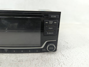 2015-2017 Nissan Sentra Radio AM FM Cd Player Receiver Replacement P/N:28185 9MB0A Fits 2015 2016 2017 2018 OEM Used Auto Parts