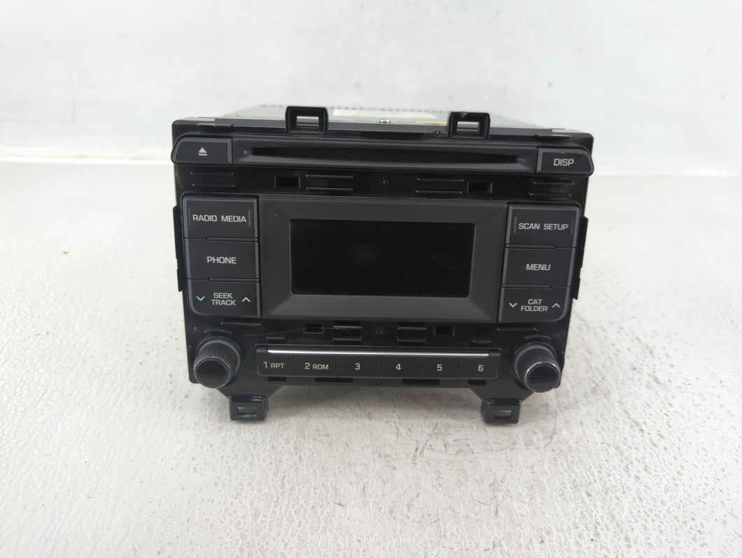 2015 Hyundai Sonata Radio AM FM Cd Player Receiver Replacement P/N:96170-C20004X Fits OEM Used Auto Parts