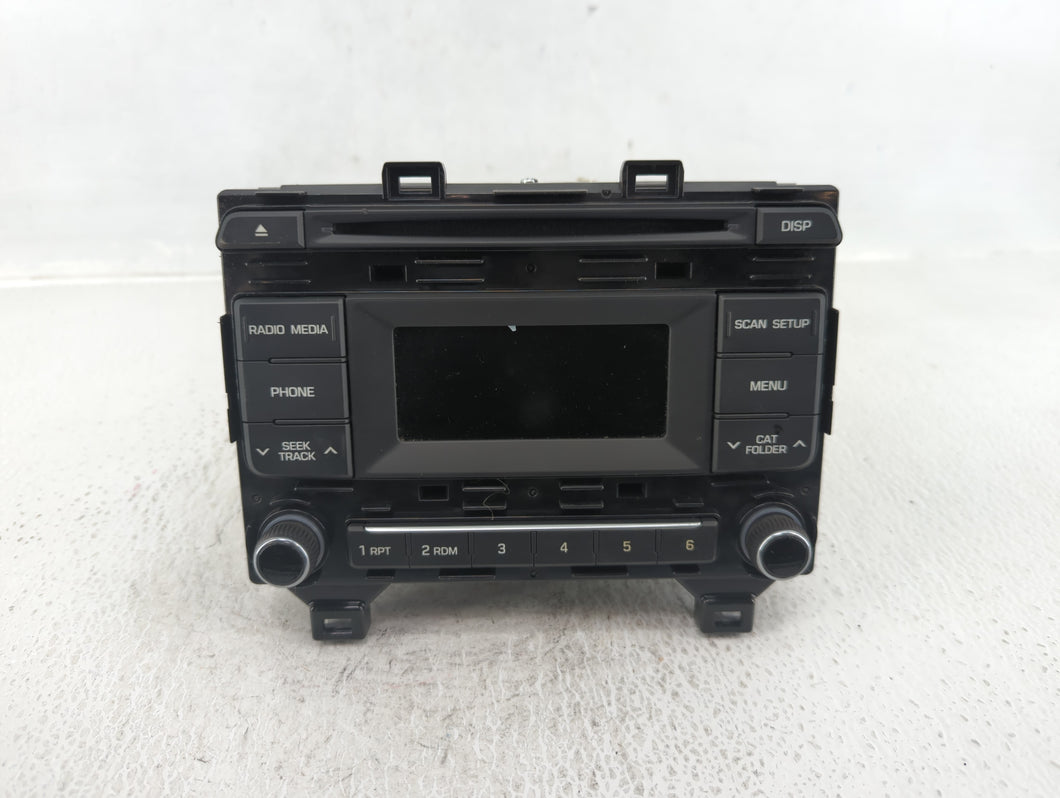 2015 Hyundai Sonata Radio AM FM Cd Player Receiver Replacement P/N:96170-C20004X Fits OEM Used Auto Parts