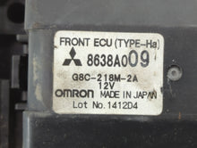 2010-2012 Mitsubishi Galant Fusebox Fuse Box Panel Relay Module P/N:G8C-218M-2A 8638A009 Fits 2010 2011 2012 OEM Used Auto Parts
