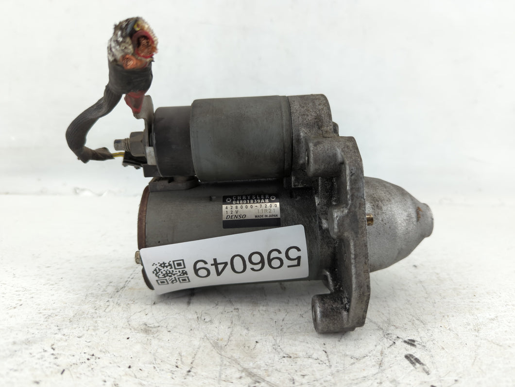 2011-2019 Dodge Journey Car Starter Motor Solenoid OEM P/N:428000-7200 04801839AB Fits OEM Used Auto Parts