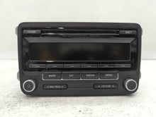 2014 Volkswagen Jetta Radio AM FM Cd Player Receiver Replacement P/N:1K0 035 164 F Fits 2013 2015 OEM Used Auto Parts