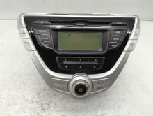 2011-2012 Hyundai Elantra Radio AM FM Cd Player Receiver Replacement P/N:961703X161BLH 96560-3X101FP Fits 2011 2012 OEM Used Auto Parts